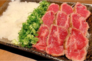 名物馬肉のたたき